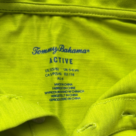 Puma Silver and Blue Kids Polo Shirt Tommy bahama - Picture 2 of 7